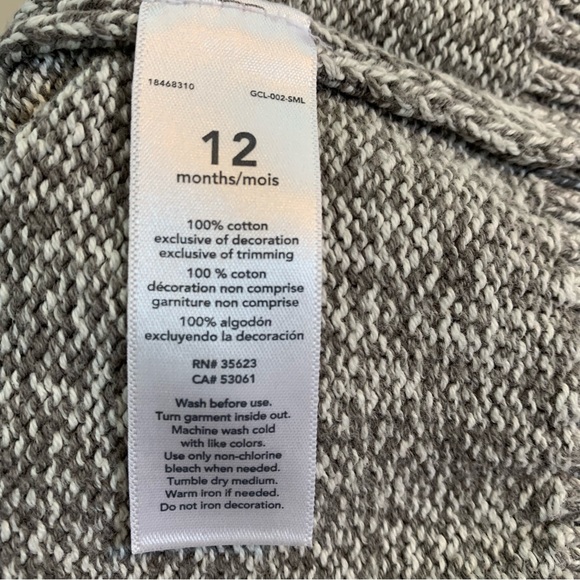 Carters Half Zip Pullover soft knit Sweater - Picture 4 of 4